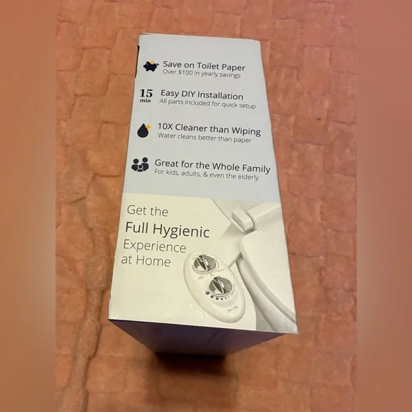 Luxe Bidet Neo 185 White Bidet Attachment - Picture 3 of 5